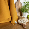 The amber yellow tea towels made of natural linen are durable, making them the ideal companions for your daily culinary adventures. Carefully and precisely crafted, our linen tea towels are not only practical but also add colour and sophistication to your kitchen.
