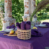 Introducing our deep purple linen napkins set, designed to elevate your dining experience with a touch of warmth and charm. Crafted with care, these napkins are the perfect companions for your culinary adventures.