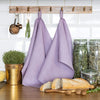 The light lilac tea towels made of natural linen are durable, making them the ideal companions for your daily culinary adventures. Carefully crafted, our linen tea towels are not only practical but also add colour and sophistication to your kitchen.