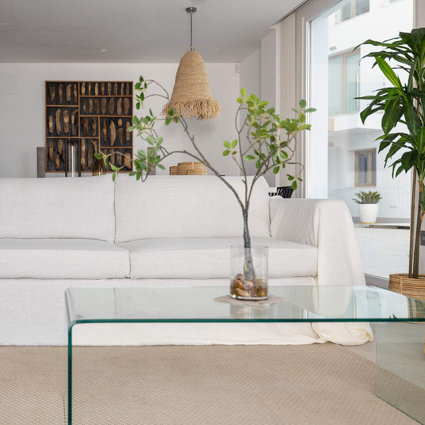 Renew your space effortlessly with our off white linen couch covers—where style meets functionality for a truly enchanting home transformation. Our covers extend gracefully over the arms of your sofa, providing a seamless fit and a polished look.