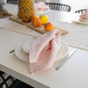 Introducing our quartz rose linen napkins set, designed to elevate your dining experience with a touch of warmth and charm. Crafted with care, these napkins are the perfect companions for your culinary adventures.