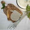 The linen oven mitt come in a variety of pastel and rich colours, which are a perfect match for our other home textiles.
