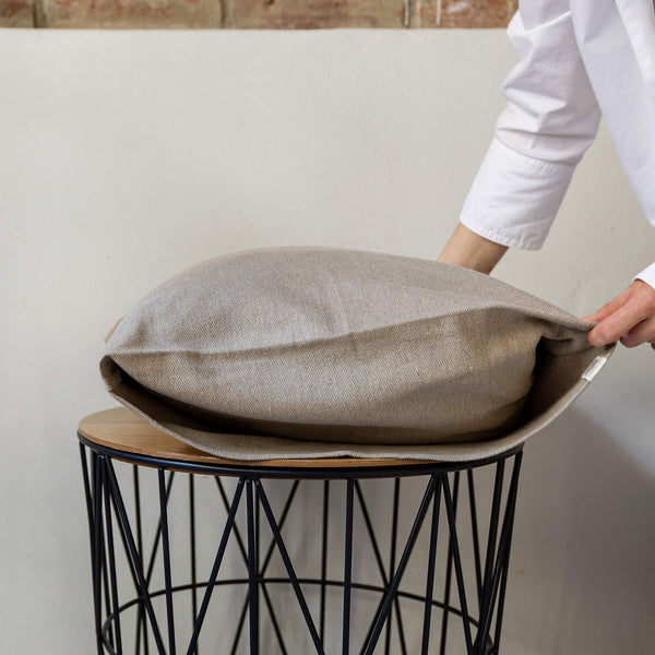 Sometimes just a small detail makes home interior complete, perfect and unique. That little detail could be our heavy rustic linen throw pillow. Mix and match the colours of the pillow shams and create a unique atmosphere at home.