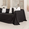 Choosing black colour for your sofa not only offers protection but also brings a timeless elegance, natural linen covers can enhance the aesthetic of your living space while ensuring long-lasting protection for your furniture.