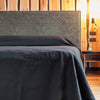 The black linen bedspread has been carefully designed to suit a wide range of interior styles and to blend perfectly in both classic and contemporary home spaces. Linen bedspreads are extremely versatile, fitting into a wide range of interiors and.