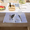 Discover The Linen Valley's optical white linen placemats, which combines everyday luxury with sustainable elegance, where natural linen completely transforms and enhances your table setting.