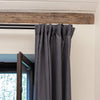 Our charcoal grey linen curtains are designed and made to give your home unique and timeless charm. Linen curtains would complement interiors from minimalistic, Scandinavian or modern to Mediterranean or classical style.