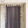 Our tie top charcoal grey linen curtains are designed and made to give your home unique and timeless charm. Linen curtains would complement interiors from minimalistic, Scandinavian or modern to Mediterranean or classical style.