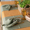 Cinnamon linen tablecloth would give your dining area a new character and style. Our linen tablecloths are made from the highest quality European linen and are designed for a long lasting.
