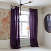 Our deep purple linen curtains are designed and made to give your home a unique and timeless charm, and no matter the style of your home, linen can fit into any interior.