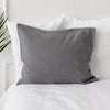 Experience this with our charcoal grey linen pillowcase and you'll be amazed not only by the comfort but also by the exquisite attention to detail and quality.