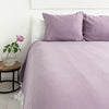 The light lilac linen bedspread has been carefully designed to suit a wide range of interior styles and to blend perfectly in both classic and contemporary home spaces.Our linen bedspreads are extremely versatile, fitting into a wide range of interiors and complementing them perfectly, adding new colours and emotions.