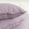 Sometimes it takes just a small detail to make a home interior complete, perfect and unique. And that little detail could be our light lilac linen pillow sham with zipper.