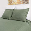 Moss green pillows would fit interiors from minimalist to classic, from Scandinavian to country style. Mix and match the colours of the pillow shams and create a unique atmosphere at home.