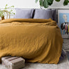 Cinnamon linen duvet cover will grant luxurious comfort and will give your bed new elegant look. The natural linen fabric is hard-wearing and lasts for many years, so this cover will delight you for a long time and add an irreplaceable natural charm to your home.