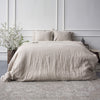 Natural unbleached linen duvet cover will grant luxurious comfort and will give your bed new elegant look.This natural linen duvet cover combines comfort and elegance, and gives you the opportunity to enjoy all the qualities of natural linen.
