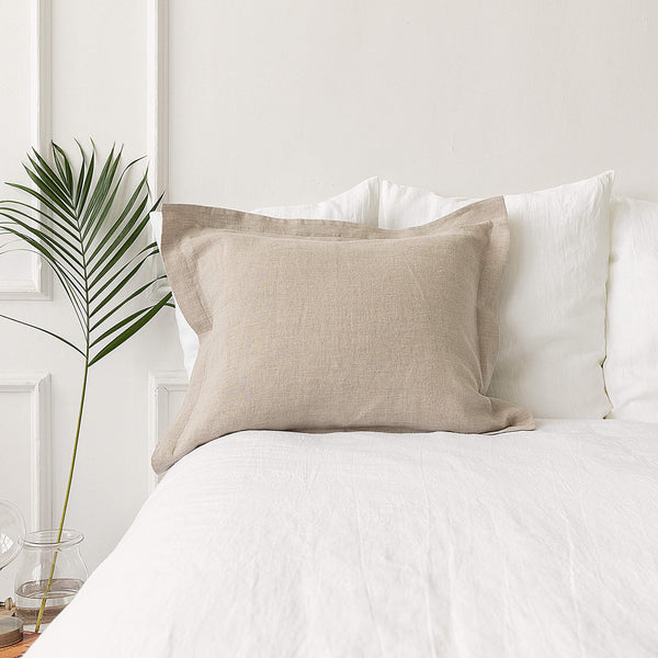 Our natural unbleached linen pillowcases is made from the softest and finest natural linen fabrics, giving your home an unmistakable elegance and style.