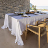 Listen to your wishes and dreams and give your dining area a new character with our optical white linen tablecloth in an easy and stylish way. Our linen tablecloths are made from high quality natural linen and are designed to last you a long.