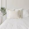 Our off white linen pillowcases is made from the softest and finest natural linen fabrics, giving your home an unmistakable elegance and style.