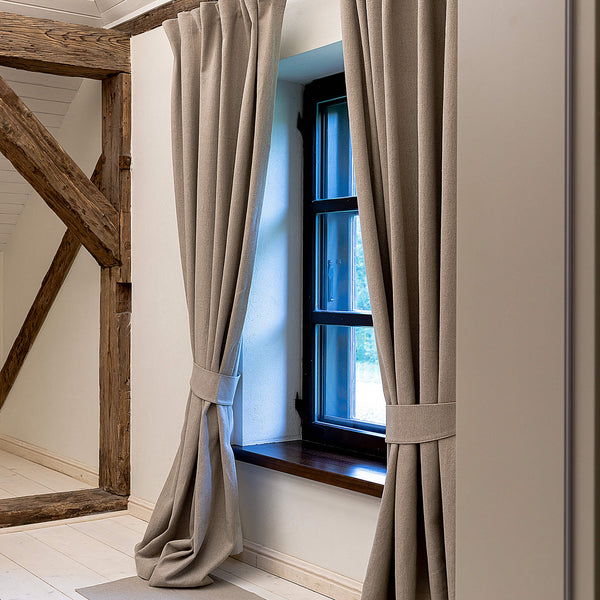 Our heavy rustic linen curtains are designed and made to give your home unique and timeless charm. Linen curtains would complement interiors from minimalistic, Scandinavian or modern to Mediterranean or classical style.