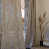 Our rustic unbleached linen curtains are designed and made to give your home unique and timeless charm. Linen curtains would complement interiors from minimalistic, Scandinavian or modern to Mediterranean or classical style.