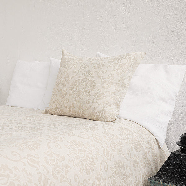 Sometimes it takes just a small detail to make a home interior complete, perfect and unique. And that little detail could be our royal floral pattern linen pillow sham with zipper.