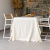 Listen to your wishes and dreams and give your dining area a new character with our striped linen tablecloth in an easy and stylish way. Our linen tablecloths are made from high quality natural linen and are designed to last you a long time and to suit a variety of interior styles.