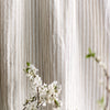 Our rod pocket striped linen curtains are designed and made to give your home a unique and timeless charm, and no matter the style of your home, linen can fit into any interior.