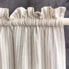 Our rod pocket striped linen curtains are designed and made to give your home a unique and timeless charm, and no matter the style of your home, linen can fit into any interior.