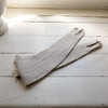 Our natural unbleached linen curtain tie-back is the perfect solution for keeping your curtains looking neat and stylish. Made from the highest-quality European linen, they offer durability and a luxurious feel.