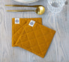 LINEN TABLE coasters set