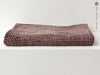 Linen burgundy waffle towel - Velvet Valley