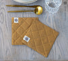 LINEN TABLE coasters set