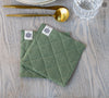 LINEN TABLE coasters set