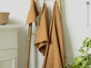 Mustard brown linen towel - Velvet Valley