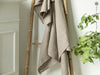 Stonewashed unbleached linen towel - Velvet Valley