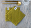 LINEN TABLE coasters set