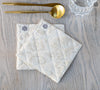 LINEN TABLE coasters set