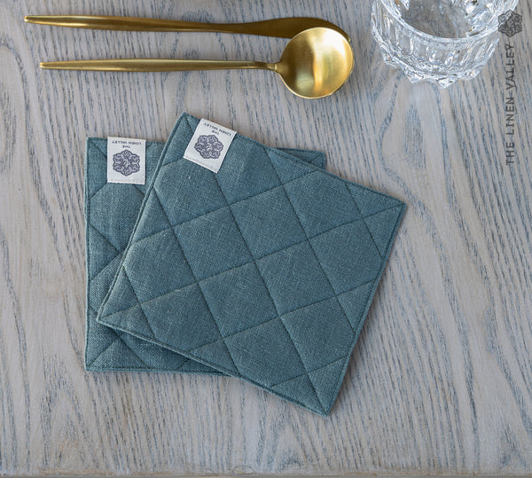 LINEN TABLE coasters set