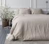 Unbleached Natural Linen Comforter Cover