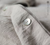 Unbleached Natural Linen Comforter Cover