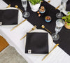 Introducing our black linen napkins set, designed to elevate your dining experience with a touch of warmth and charm. Crafted with care, these napkins are the perfect companions for your culinary adventures.
