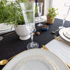 Give your table a touch of distinction and decoration with our amber yellow linen table runner. Use the table runner on its own or combine it with a linen tablecloth, placemats or napkins.