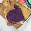 The linen oven mitt come in a variety of pastel and rich colours, which are a perfect match for our other home textiles.