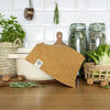 The linen pot holder come in a variety of pastel and rich colours, which are a perfect match for our other home textiles.