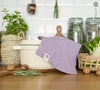 The linen pot holder come in a variety of pastel and rich colours, which are a perfect match for our other home textiles.
