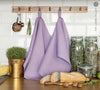 The light lilac tea towels made of natural linen are durable, making them the ideal companions for your daily culinary adventures. Carefully crafted, our linen tea towels are not only practical but also add colour and sophistication to your kitchen.