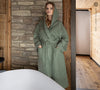 Immerse yourself in our natural linen bathrobe and enjoy the exceptional comfort and elegance, breathability of natural linen. Our linen bathrobe is designed and crafted with exceptional attention to detail, fabric and long-lasting practicality.