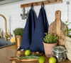Navy blue tea towels made of natural linen are durable, making them the ideal companions for your daily culinary adventures. Carefully crafted, our linen tea towels are not only practical but also add colour and sophistication to your kitchen.