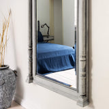 Navy Blue Linen Bedspread - The Linen Valley